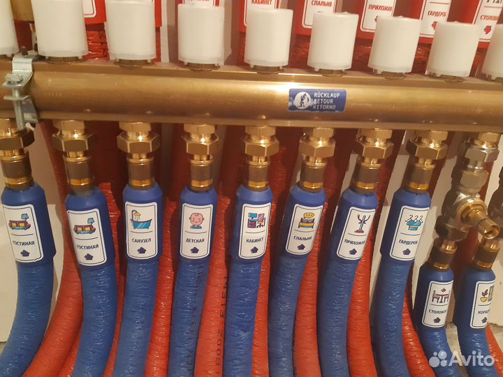 Отопление сантехника водоснабжение