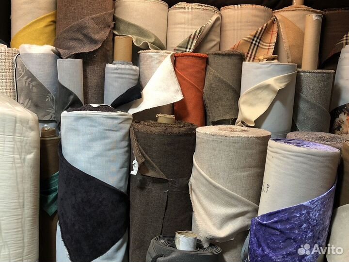 Ткань мебельная рогожка