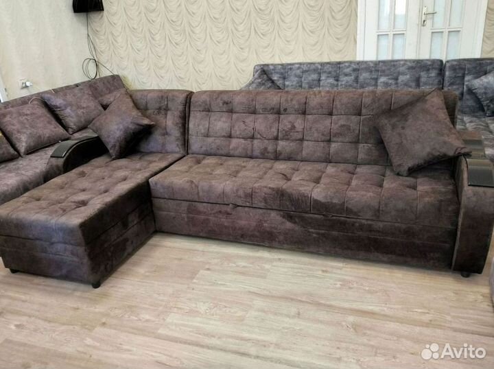 Угловой диван раскладной на заказ
