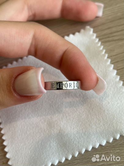 Кольцо emporio armani