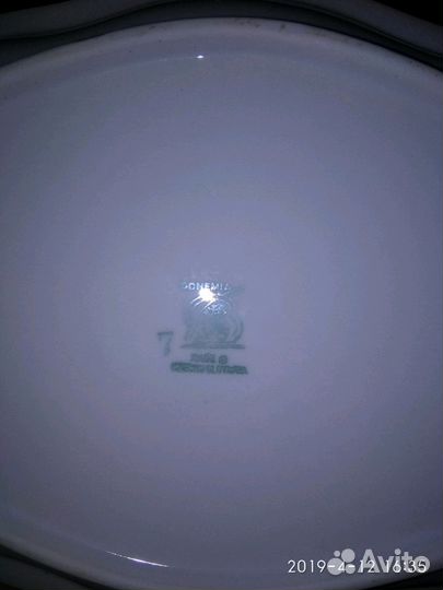 Сервиз фарфоровый столовый, Чехословакия,Богемия