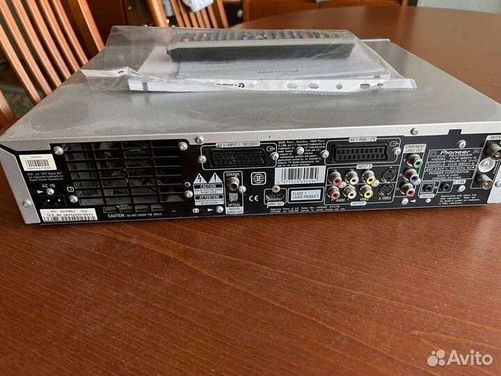 Dvd рекордер pioneer dvr-920h
