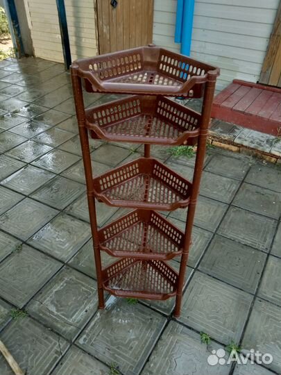 Этажерка пластиковая