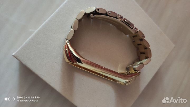 Металлический ремешок для mi band 3