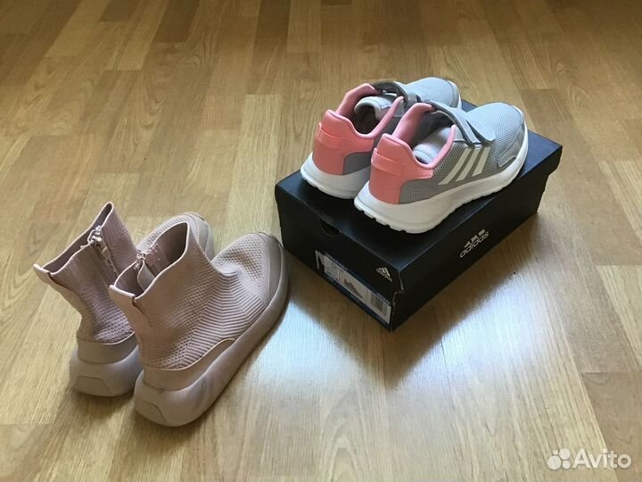 Кроссовки Adidas и слипоны Zara 35 р