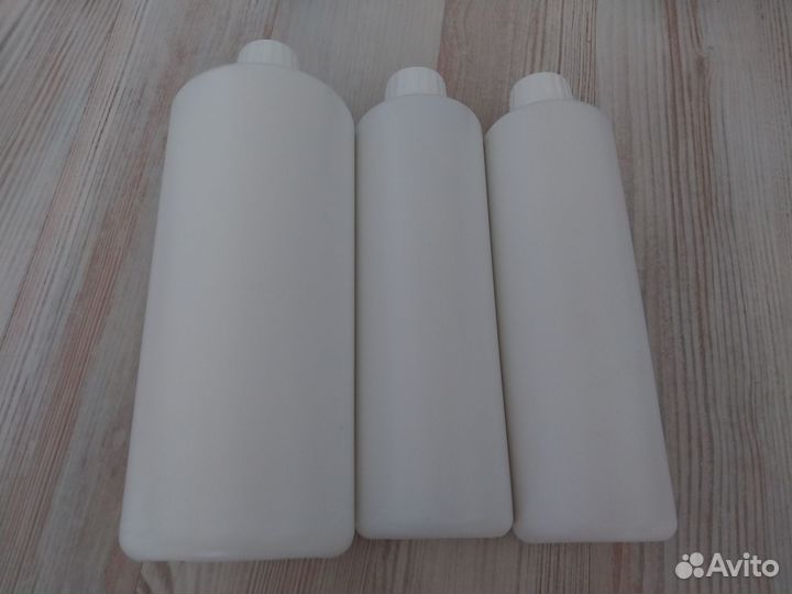 Бутылка из пищевого пластика 0,5л и 1л