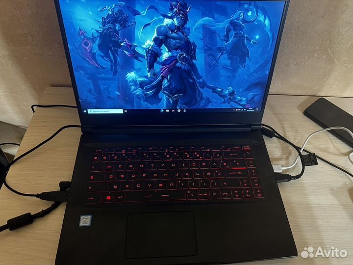 Ноутбук msi GF63 thin core i5