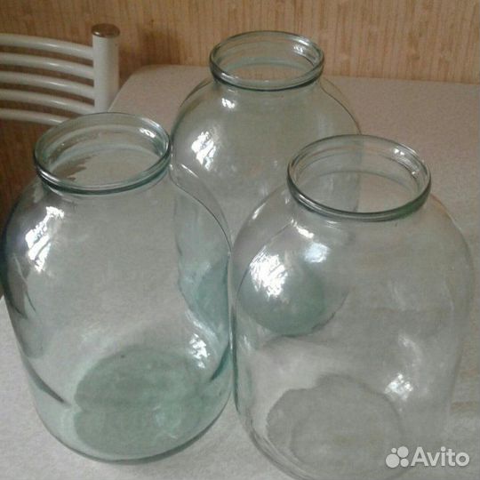 Банки стеклянные 3 литра