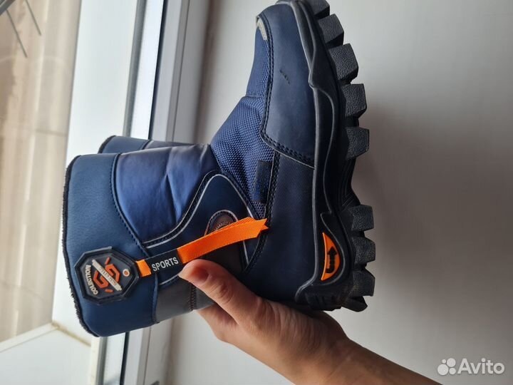 Сапоги зимние на мальчика 29 размер