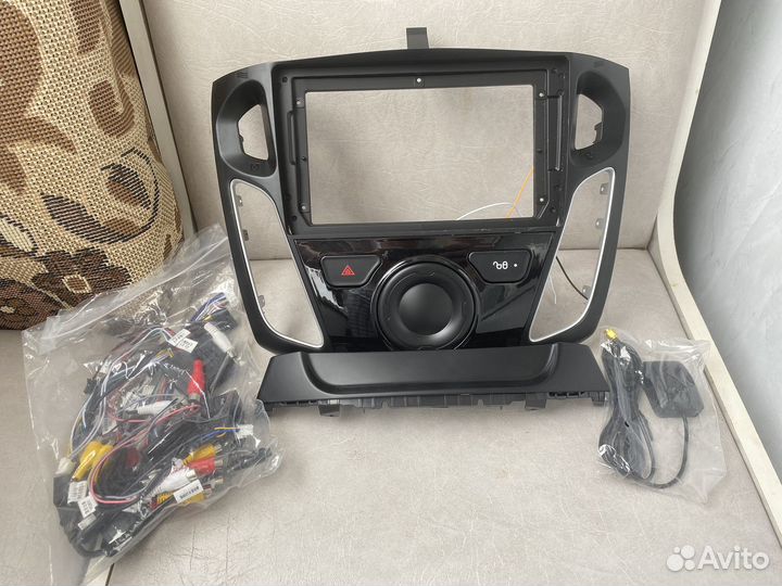 Рамка для 2 din магнитолы ford focus 3