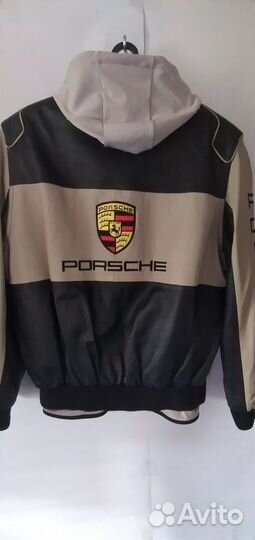 Кожаная куртка porsche