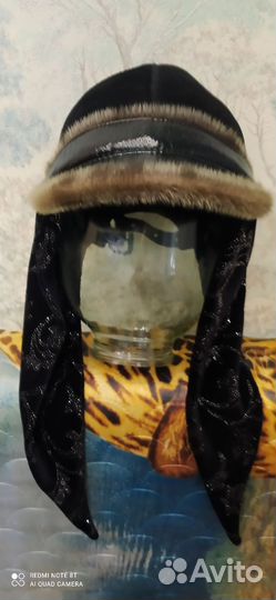 Шапка норковая женская