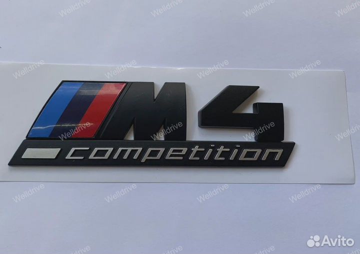 Шильд M4 Competition BMW 4 G26 матовый