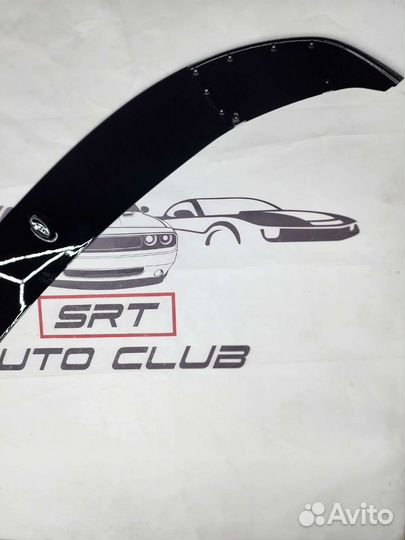 Сплиттер BMW F32 M стиль M4 Глянцевый