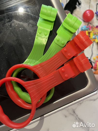 Пластиковые кольца для манежа