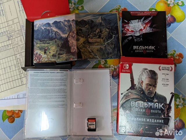 Ведьмак 3 полное издание nintendo switch что входит