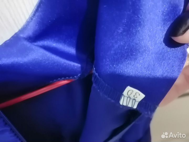 Платье праздничное для девочки 98 104 синее