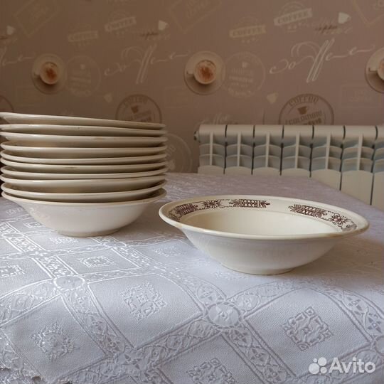 Тарелочки от Фаянсового Конаковского завода (зик)