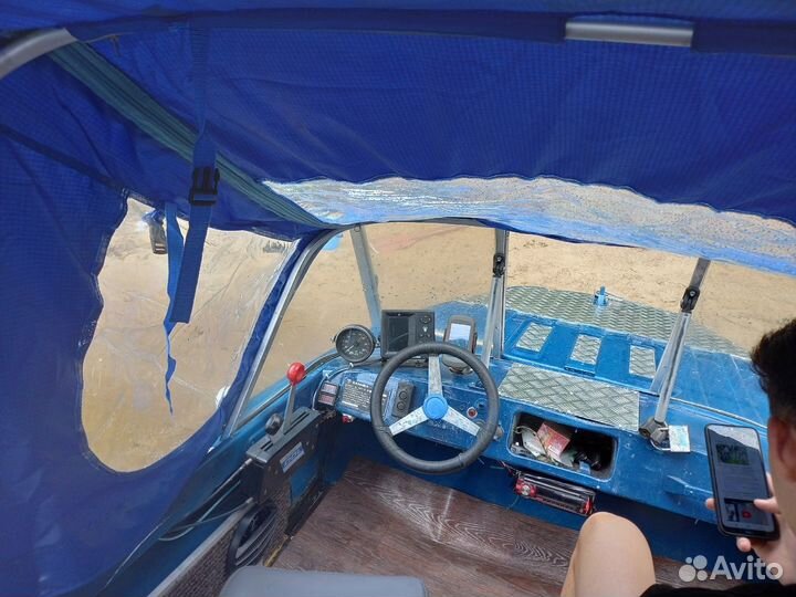Ходовой тент на казанку 5