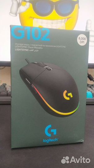 Игровая мышь logitech g102