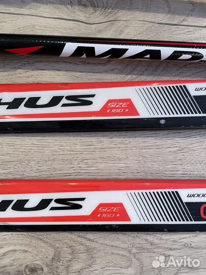 Лыжи беговые 160 см с палками детские