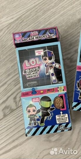 Lol (лол) surprise Boys Arcade Heroes оригинал