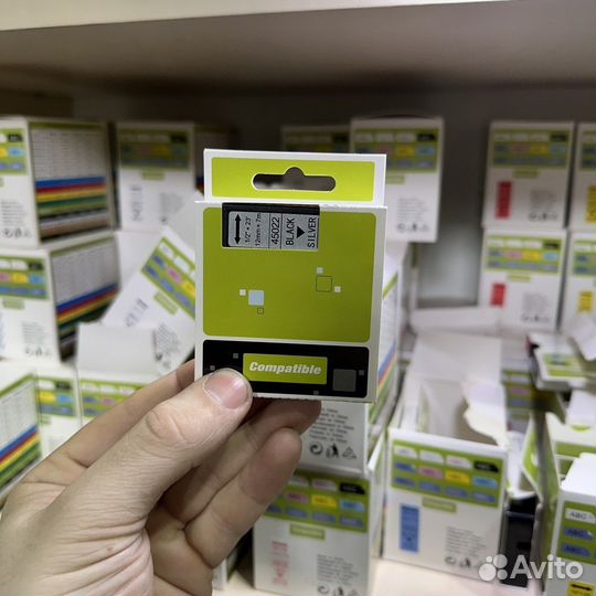 Лента для этикеток Dymo D1, 12 мм