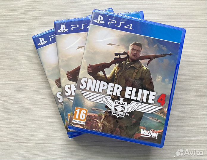 Sniper Elite 4 (Новый Диск) Sony PS4/PS5