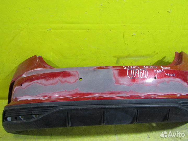 Бампер задний Hyundai Solaris 20-23г 10960