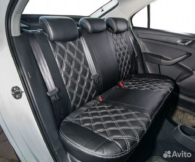 Чехлы из экокожи для Skoda Rapid 2020-н.в