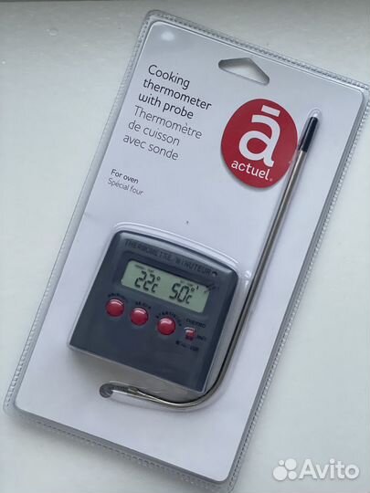 Термометр электронный со щупом Actuel для мяса