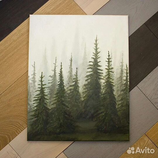 Картина маслом на холсте 