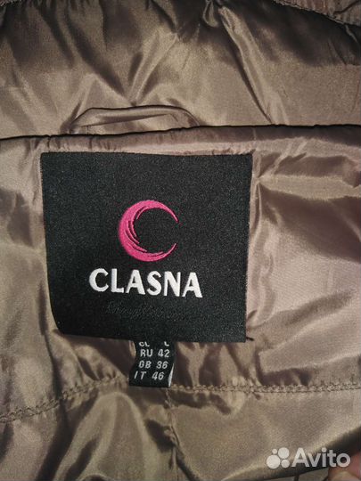Новый пуховик clasna