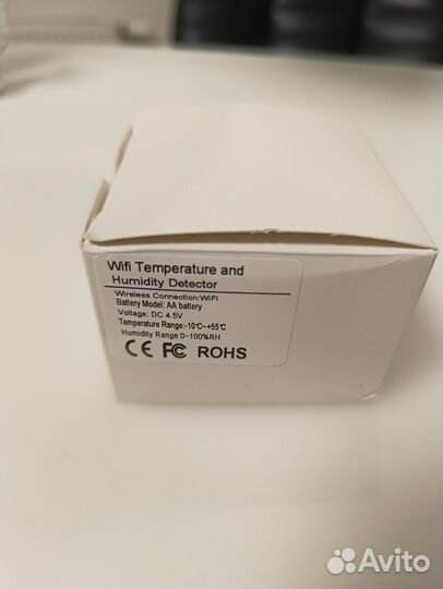 Датчик температуры и влажности Tuya wi-fi