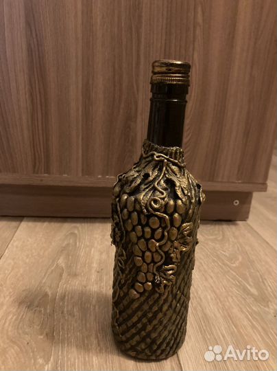 Бутылка декоративная