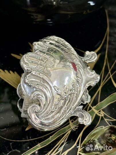 Солонка серебро