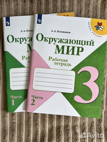 Учебники и рабочие тетради