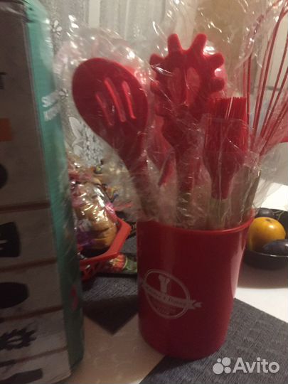 Набор кухонных принад-тей новый и б/у, турка д/к