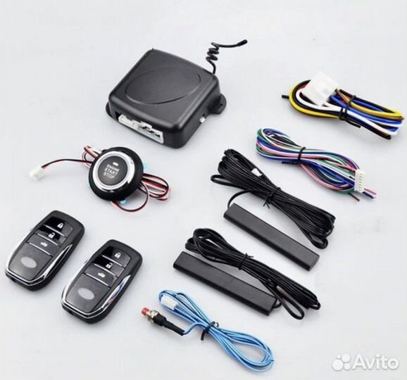 Автосигнализация SSS-001 с функциями