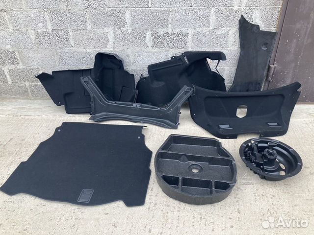 Обшивки багажника Мерседес W203 седан