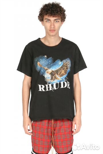 Футболка rhude eagle SKY. оригинал