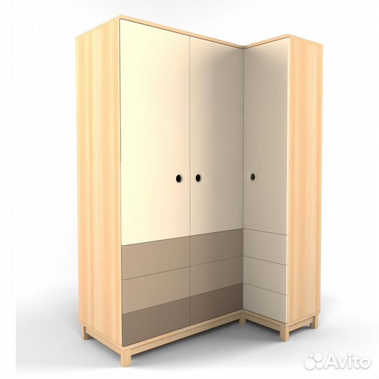 Шкаф угловой «Гармошка» Робин Wood