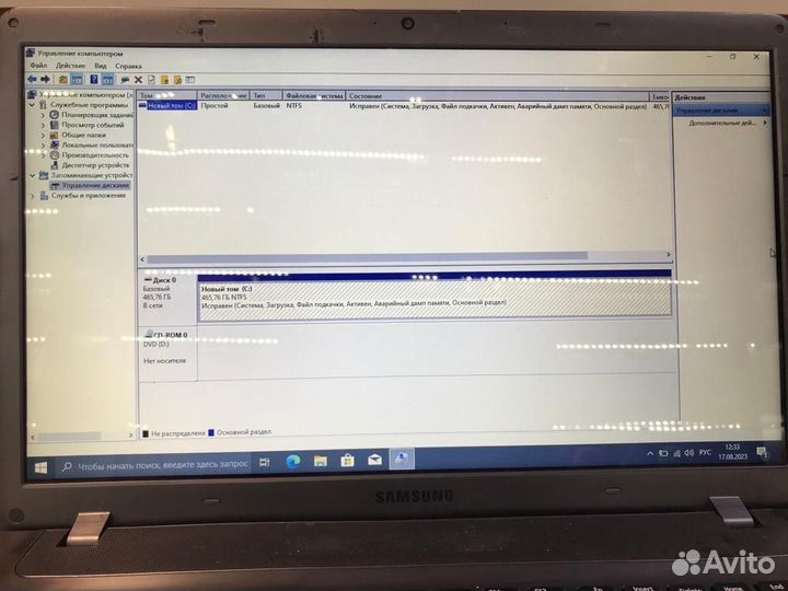 Ноутбук samsung np355v5c