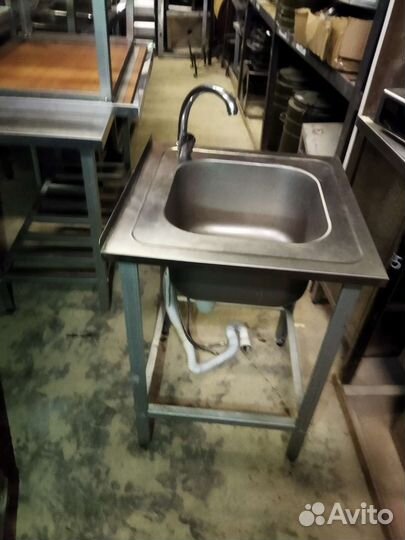 Мойка цельнотянутая 1секц. из нержавейки