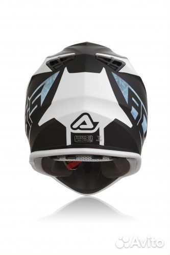 Шлем Acerbis linear White/Light-Blue Р-Р:M