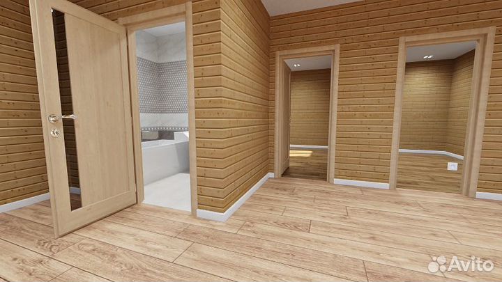 Модульный дом с Террасой 6х8 Готовый