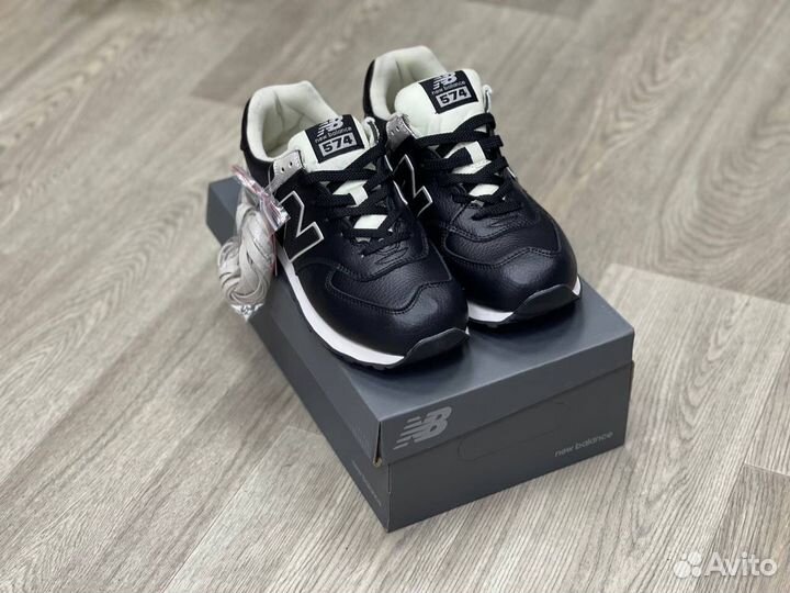 Кроссовки new balance 574 black