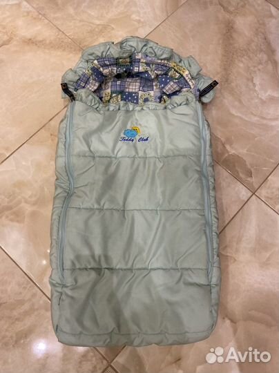 Зимний конверт в коляску