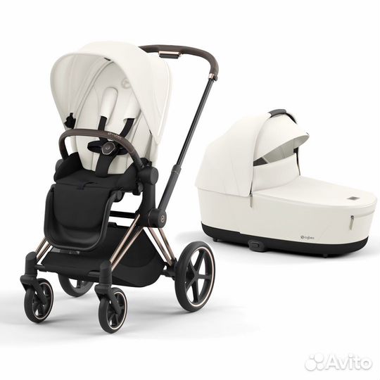 Коляска Cybex Priam 4 Off White