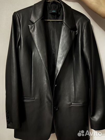 Кожаный пиджак